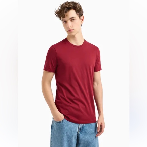 Mossimo Supply Co Burgundy T-Shirt - Picture 1 of 9